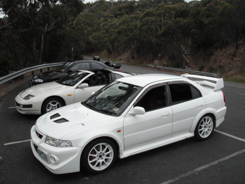 I just noticed my wheels were on backwards in this photo, and probably all of them since I don’t think they were removed from the car while I had it